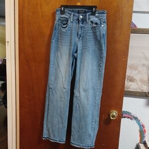 Judy Blue Women's Straight Leg Jeans - Light Blue